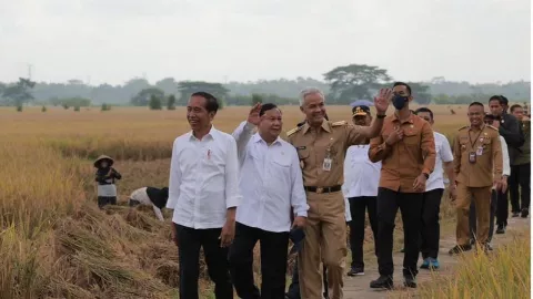 Keunggulan Prabowo Subianto, Ganjar Pranowo dan Anies Versi SPIN - GenPI.co