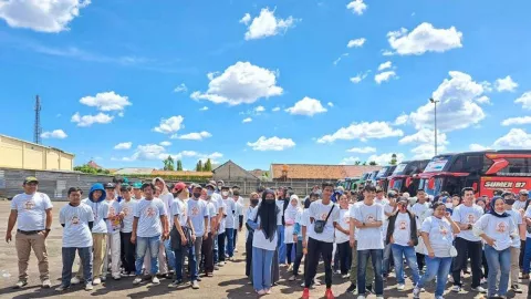Aksi Mulia PMN Dukung Ganjar, Beri Mudik Gratis 400 Mahasiswa dan Pemuda - GenPI.co