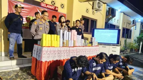 Polisi Tangkap Peracik Mercon di Semarang Jawa Tengah - GenPI.co