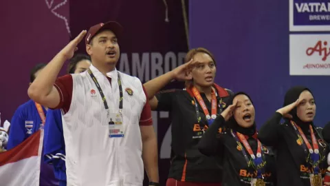 Indonesia Ukir Rekor dan Hattrick Juara Umum APG, Menpora Semringah - GenPI.co