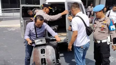 Mobil Berisi Vespa Kontes Dicuri di Bogor, Penadah Ditangkap Polisi - GenPI.co