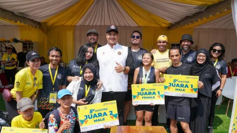 BNI UI Half Marathon 2023 Resmi Digelar, Menpora Dito Semringah - GenPI.co