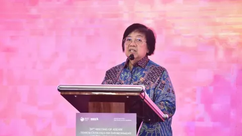 Menteri LHK Siti Nurbaya Ajak Negara ASEAN Perjuangkan Lingkungan Bersih - GenPI.co