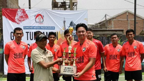 Turnamen Mini Soccer, Cara Ganjar Muda Padjadjaran Lahirkan Bibit Baru - GenPI.co