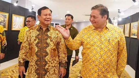 Prabowo Subianto-Airlangga Hartarto Pasangan Terkuat Versi Survei JJI - GenPI.co