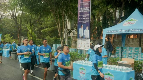 Dimanjakan Le Minerale, Jakarta Martahon 2023 Berjalan Sukses - GenPI.co