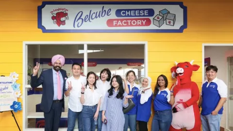 Yuk, Bermain dan Belajar Tentang Keju di Pabrik Belcube Cheese di Youreka Kids Farm - GenPI.co
