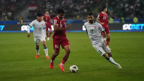 Timnas Indonesia Kalah Telak, AFC: Irak Mendominasi - GenPI.co