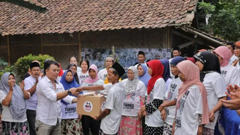 Turun Langsung, Gardu Ganjar Beri Bantuan Kemanusiaan di Lebak - GenPI.co