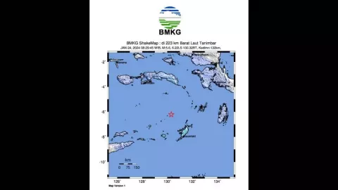 Gempa Magnitudo 5,9 Guncang Laut Banda, BMKG Sebut Penyebabnya - GenPI.co