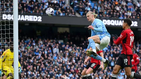 Erling Haaland, Tajam di Man City Sekaligus Menakutkan untuk Man Utd - GenPI.co