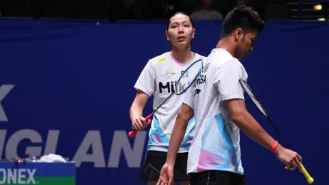 Lolos ke 16 Besar All England 2024, Dejan/Gloria Puas Balas Dendam - GenPI.co