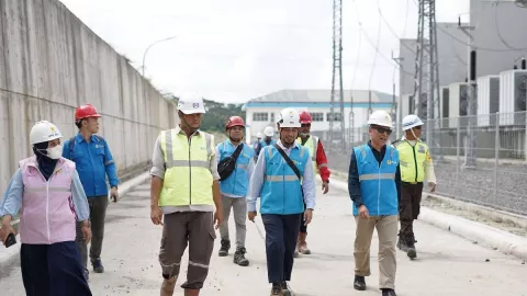 Manajemen PLN Kunjungan ke Proyek GITET 500 kV Ampel/Boyolali, K3 Prioritas Utama - GenPI.co