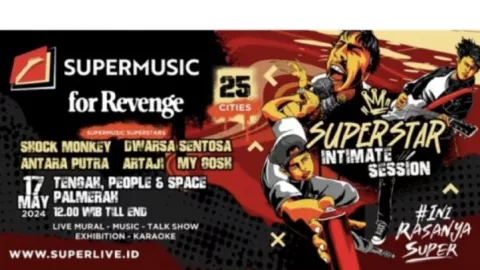 Festival Musik Supermusic Superstar Dijamin Panas, Sal Priadi Tampil - GenPI.co