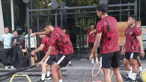 Timnas Indonesia U-20 Latihan Fisik Bukan Lewat Gym Konvensional - GenPI.co