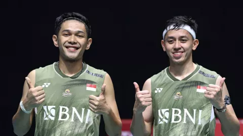 Tantang Denmark di Semifinal Singapore Open 2024, Fajar/Rian Ingin Fokus - GenPI.co