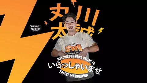 Resmi! Taisei Marukawa Berlabuh ke Dewa United - GenPI.co