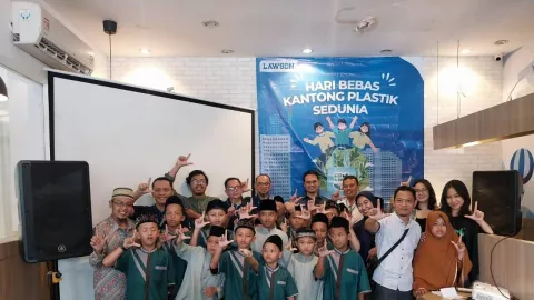 Peringati Hari Bebas Kantong Plastik, Lawson Indonesia Lakukan Manuver Berkelas - GenPI.co