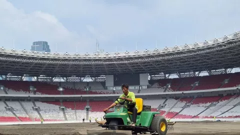 Revitalisasi Rumput Stadion Utama Gelora Bung Karno Ditarget Rampung Oktober 2024 - GenPI.co