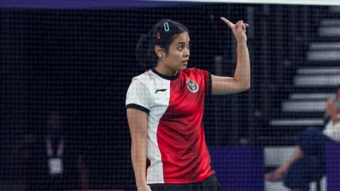 Gregoria Mariska Ungkap Kunci Kemenangan Perdana di Olimpiade Paris 2024 - GenPI.co