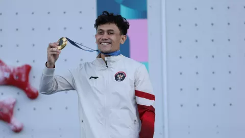 Raih Emas di Olimpiade Paris 2024, Veddriq Leonardo: Kado HUT ke-79 RI - GenPI.co