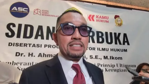 Ahmad Sahroni Batal Jadi Ketua Tim Pemenangan Ridwan Kamil-Suswono, Ini Alasannya - GenPI.co