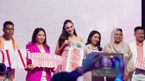 Gandeng D.V.N, Luna Maya Ingin Edukasi Masyarakat soal Pentingnya Nutrikosmetik - GenPI.co