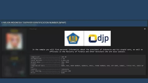 Soal Data NPWP Bocor, Ini Pengakuan DJP - GenPI.co