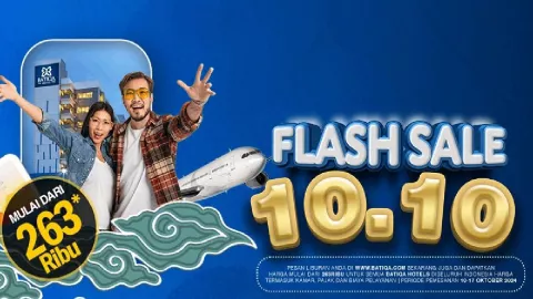 Flash Sale 10.10 di BATIQA Hotels: Dapatkan Kamar Superior Mulai dari Rp263.500! - GenPI.co