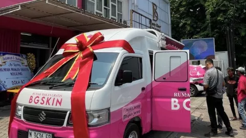 Rumah Makan Gratis BGSKIN Hadir dalam Bentuk Warung Mobil - GenPI.co