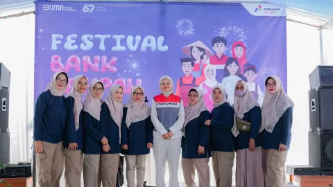 Peduli Lingkungan, Pertamina Patra Niaga Regional JBB Dukung Festival Bank Sampah - GenPI.co