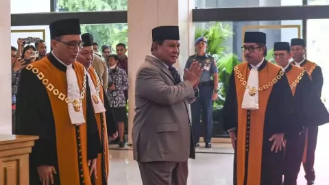 Presiden Prabowo Kumpulkan Para Hakim di Istana, Yusril: Terkait Laporan Tahunan MA - GenPI.co