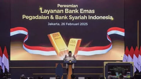 Jelang HUT RI ke-80, Indonesia Akhirnya Punya Bank Emas, Prabowo: Ini Era Baru Industri Emas - GenPI.co