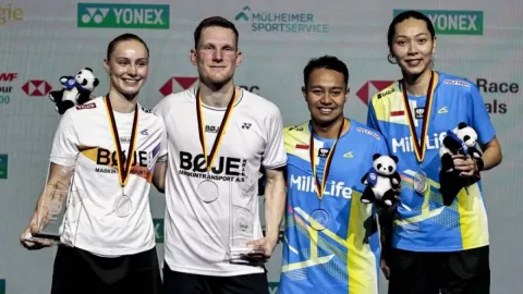 Jadi Runner Up di German Open 2025, Rehan/Gloria Anggap Batu Loncatan - GenPI.co