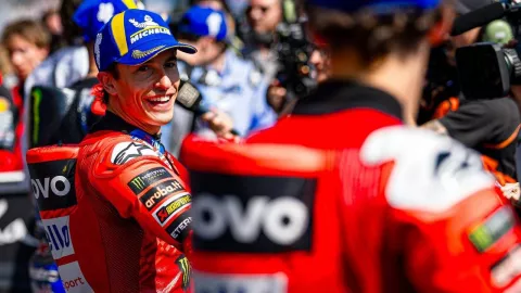 Menang Sprint Race MotoGP Spanyol 2025, Marc Marquez: Tidak Mudah - GenPI.co