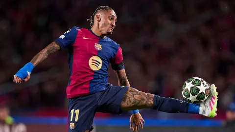 Barcelona Ditahan Inter Milan, Raphinha Hancurkan Rekor Lionel Messi - GenPI.co