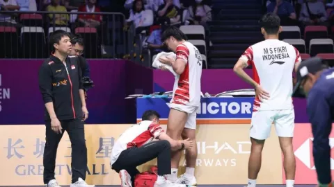 Jumping Smash Berujung Cedera Lutut, Daniel Marthin Tunggu Hasil MRI - GenPI.co