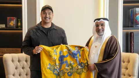 Menpora Dito Terima Dubes Ahmed Abdulla, Pastikan Laga Indonesia-Bahrain Aman dan Lancar - GenPI.co