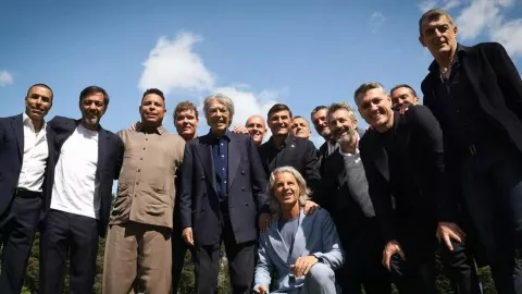 Ronaldo, Pirlo, dan Javier Zanetti Berkumpul Rayakan Ulang Tahun Massimo Moratti - GenPI.co