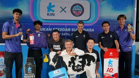 Kolaborasi dengan RANS Simba, KIN Dairy Ajak Masyarakat Hidup Lebih Sehat - GenPI.co