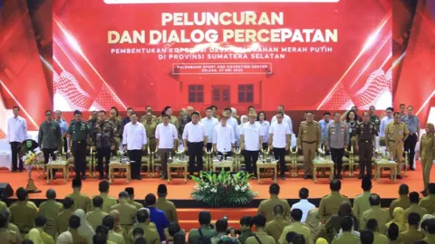 Koperasi Merah Putih Diluncurkan di Sumsel, Gubernur: Jadi Garda Depan Ekonomi Rakyat - GenPI.co