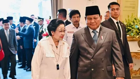 Prabowo Bertemu Megawati, Bercanda Soal Diet dan Duduk Bersebelahan - GenPI.co