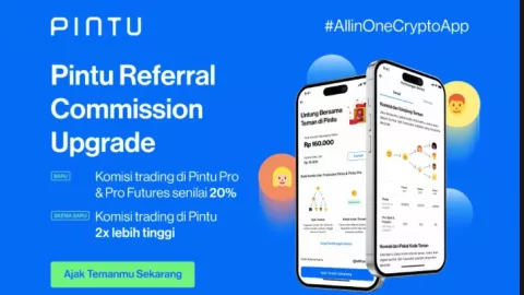 Perluas Akses Investasi Crypto, PINTU Tingkatkan Komisi Referral Program - GenPI.co