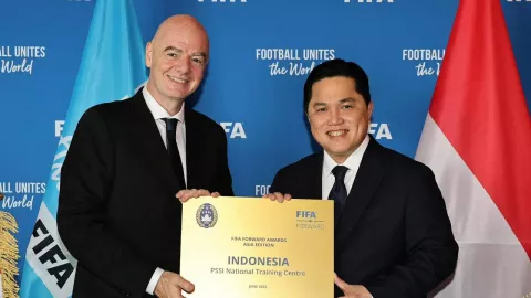 Penghargaan FIFA Jadi Sejarah Baru Sepak Bola Indonesia, Kata Erick Thohir - GenPI.co