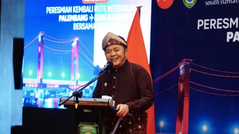Resmikan Rute Penerbangan Palembang–Kuala Lumpur, Herman Deru: Ini Jadi Simbol Kebangkitan Ekonomi Sumsel - GenPI.co