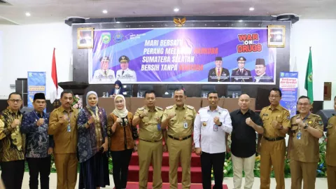 Membangun Generasi Emas 2045, Pemprov Sumsel Gencar Sosialisasi Anti Narkoba ke Kalangan Muda - GenPI.co