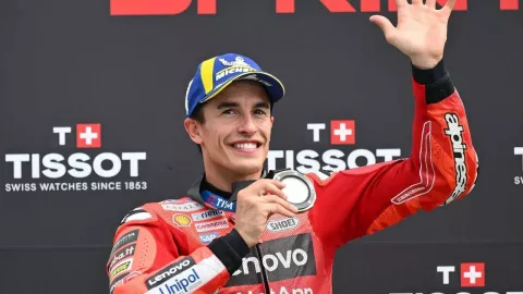 Menang di Sprint Race MotoGP Belanda 2025, Marc Marquez: Saya Tak Menyangka - GenPI.co