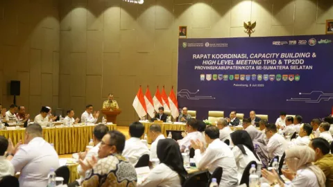 Sekda Sumsel Edward Candra Ajak TPID Kabupaten/Kota Aktif Kendalikan Inflasi Lewat Rakor dan Capacity Building - GenPI.co