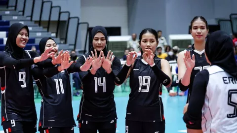 Timnas Voli Putri Indonesia Janji Bangkit pada Leg Kedua SEA V League 2025 - GenPI.co