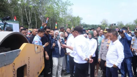 Pembangunan Jalan Khusus Batubara Dimulai, Gubernur Herman Deru Komitmen Tuntaskan Aspirasi Rakyat - GenPI.co